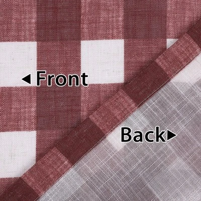 Trinity Linen Blend Tab Top Kitchen Curtains 5 Trinity Linen Blend Tab Top Kitchen Curtains - Image 3