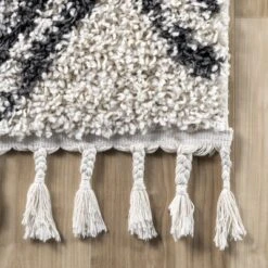 NuLOOM Amanda Moroccan Chevron Tassel Area Rug 13 NuLOOM Amanda Moroccan Chevron Tassel Area Rug -Home Improvement Store GUEST 5239cd1f 7949 4adb 8804 7db143d5709f