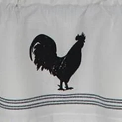 Home Collections By Raghu Farmhouse Rooster Cream Valance, 60x15.5 -Home Improvement Store GUEST 5384b620 5e7d 4d77 836e b4161d2fe6da