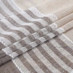 Trinity Farmhouse Striped Voile Semi Sheer Curtains -Home Improvement Store GUEST 53a5da7b 706d 4340 95ae 0e0b7f4fc181