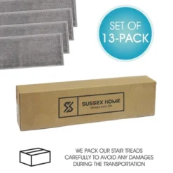 Sussexhome Carpet Stair Treads Pre-applied Double Sided Tape -Home Improvement Store GUEST 5414cd81 29ec 4ff2 a41e c47ebbf63b71