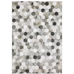 Marcel Geometric Block Animal Print Area Rug White/Gray - Captiv8e Designs 21 Marcel Geometric Block Animal Print Area Rug White/Gray - Captiv8e Designs -Home Improvement Store GUEST 54928a4d b45d 4a1a a771 0b541c1b5a2d