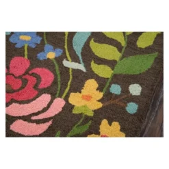 2'3"x8' Floral Tufted Runner Brown - Momeni 11 2'3"x8' Floral Tufted Runner Brown - Momeni -Home Improvement Store GUEST 549c91b6 65eb 436b b65f 745d3cd4de9c