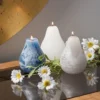 Silver Lining Pear Candles Kit - Set Of 3 -Home Improvement Store GUEST 552dd3e0 5ece 4a97 9eb1 7b32c7446e75