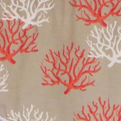 Sea Coral Cornice All Season 3" Rod Pocket Valance 50" X 17" Red By RLF Home -Home Improvement Store GUEST 555a81e0 5473 4f30 91c9 b6ecdb149541