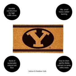 Evergreen Brigham Young University Logo Turf Mat, Brown- 28 X 16 Inches Indoor Outdoor Doormat 10 Evergreen Brigham Young University Logo Turf Mat, Brown- 28 X 16 Inches Indoor Outdoor Doormat -Home Improvement Store GUEST 56c6d4d3 1166 45f7 80e9 c6ff01c93165