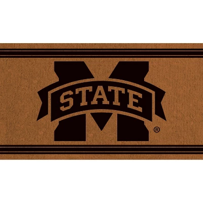 Evergreen Mississippi State University Logo Turf Mat, Brown- 28 X 16 Inches Indoor Outdoor Doormat 3 Evergreen Mississippi State University Logo Turf Mat, Brown- 28 X 16 Inches Indoor Outdoor Doormat