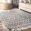 NuLOOM Hand Woven Darlene Tassel Area Rug -Home Improvement Store GUEST 5816936d 80fc 4468 9fe4 c8af5290d0fc