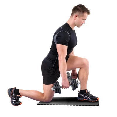 Fleming Supply EVA Foam Mat Floor Tiles For Yoga, Pilates, Cross Fit, And Weight Training - 24" X 24" X 0.50" 3 Fleming Supply EVA Foam Mat Floor Tiles For Yoga, Pilates, Cross Fit, And Weight Training - 24" X 24" X 0.50"