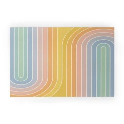 Colour Poems Gradient Curvature III Welcome Mat - Society6 -Home Improvement Store GUEST 58928bf5 71e9 4eff 8873 f3b48ac93f36