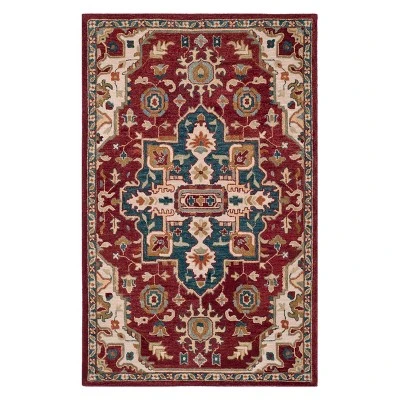 Tammy Medallion Tufted Accent Rug - Safavieh 6 Tammy Medallion Tufted Accent Rug - Safavieh - Image 4