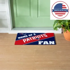Evergreen New England Patriots Team Turf Mat- 28 X 16 Inches Indoor Outdoor Doormat -Home Improvement Store GUEST 59d4b19b 7995 4fb0 aa94 7e0c3584940e