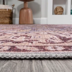Victoria Ornate Persian All-Over Machine-Washable Area Rug - JONATHAN Y -Home Improvement Store GUEST 5a259bd8 e212 4ee6 8105 609a6f330d9b