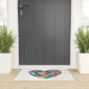 EttaVee Art Heart No1 Looped Vinyl Welcome Mat - Society6 -Home Improvement Store GUEST 5b05ecb1 bdbe 48b9 94f3 f561af9aa18a