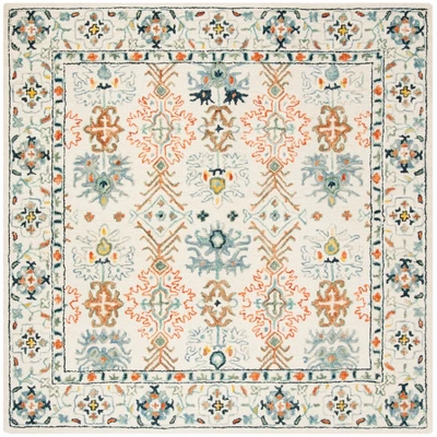 Ashley Medallion Tufted Accent Rug - Safavieh 9 Ashley Medallion Tufted Accent Rug - Safavieh - Image 7