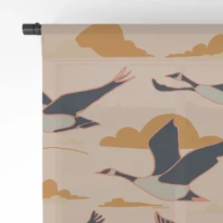 Nika Geese Flight Together Single Panel Sheer Window Curtain - Deny Designs -Home Improvement Store GUEST 5dab7a22 7285 4cf8 8137 c784bc4c990a