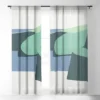 Mile High Studio Color And Shape Cliffs Of Moher 50" X 84" Single Panel Sheer Window Curtain - Society6 -Home Improvement Store GUEST 6019487e d3f1 4fda b88c 3b891537eee6