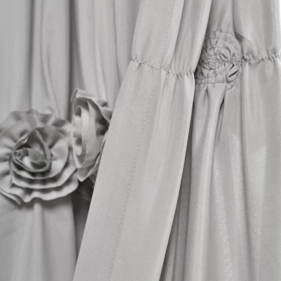 84"x40" Darla Light Filtering Window Curtain Panels - Lush Décor 6 84"x40" Darla Light Filtering Window Curtain Panels - Lush Décor - Image 4