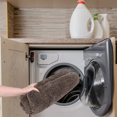 PiccoCasa Plush Shaggy Non-Slip Bath Mat Thick Bathroom Rug Show Door Mat Carpet 5 PiccoCasa Plush Shaggy Non-Slip Bath Mat Thick Bathroom Rug Show Door Mat Carpet - Image 3