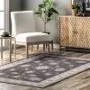 NuLOOM Mollie Machine Washable Traditional Border Area Rug