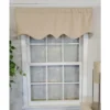 RLF Home Slub Duck Regal 3" Rod Pocket Lining Luxurious And Elegant Window Treatment Valance 50" X 17" Khaki -Home Improvement Store GUEST 62085298 18a9 4eea b959 2ebb2f144f59