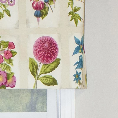 Realistic Study Tailored 3" Rod Pocket Valance 50" X 18" Multicolor By RLF Home 3 Realistic Study Tailored 3" Rod Pocket Valance 50" X 18" Multicolor By RLF Home