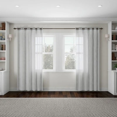 Hastings Home 1 Inch Curtain Rod With Finials (Bronze) 5 Hastings Home 1 Inch Curtain Rod With Finials (Bronze) - Image 3