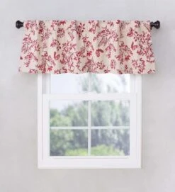 Botanical Toile Insulated Double-Lined Valance, 42"W X 14"L 5 Botanical Toile Insulated Double-Lined Valance, 42"W X 14"L -Home Improvement Store GUEST 645ef1e6 de21 4787 9320 29f8d3100bad
