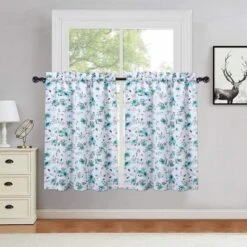 Trinity Oxford Cloth Flower Brocade Curtains For Half Window Farmhouse 11 Trinity Oxford Cloth Flower Brocade Curtains For Half Window Farmhouse -Home Improvement Store GUEST 651f5c15 8dc0 444d 8f6b e473f38adf84