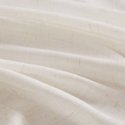 52"x18" Lush Decor Brigitte Embroidery Eyelet Scalloped Edge Valance Neutral Single 8 52"x18" Lush Decor Brigitte Embroidery Eyelet Scalloped Edge Valance Neutral Single - Image 6