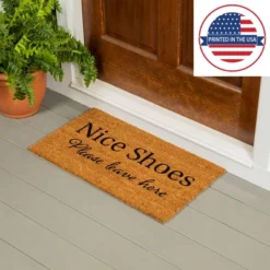 Evergreen Flag Funny Welcome Mat Coir Doormat | 28" X 16" Front Door Mat Outdoor Entrance | No Slip Door Rugs Entryway Indoor | Nice Shoes 9 Evergreen Flag Funny Welcome Mat Coir Doormat | 28" X 16" Front Door Mat Outdoor Entrance | No Slip Door Rugs Entryway Indoor | Nice Shoes -Home Improvement Store GUEST 66f11627 1fa8 4999 bc2c b0ae3b058ca2