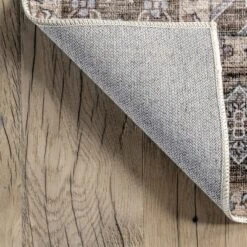 NuLOOM Devin Machine Washable Vintage Medallion Area Rug -Home Improvement Store GUEST 67546536 e601 41ab bf75 20a5cb9dd541