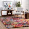 Kindra Circles Shaggy Area Rug - NuLOOM -Home Improvement Store GUEST 685c19be 7174 4050 ae95 4de0ea22d7dd