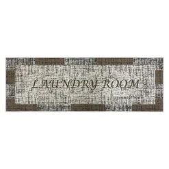Sussexhome Non Skid Cotton Washable Laundry Room Runner Rug, 20" X 59" -Home Improvement Store GUEST 6a396244 5e43 4249 a61e 83c8b3a28681