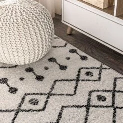 Aksil Moroccan Beni Souk Area Rug - JONATHAN Y -Home Improvement Store GUEST 6c647a45 3808 4ba5 94d0 bb6799d558d7