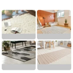 Unique Bargains Carpet Anti-Slip Stickers Non Slip Rug Pads Black 4 Pcs -Home Improvement Store GUEST 6c85d154 441a 4329 bfa6 d25719990a6c