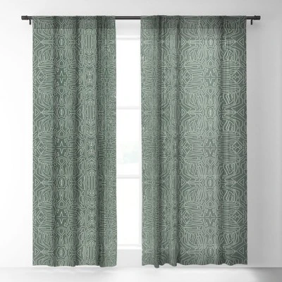 Marta Barragan Camarasa Abstract Pattern Linear Stroke Single Panel Sheer Window Curtain - Deny Designs 3 Marta Barragan Camarasa Abstract Pattern Linear Stroke Single Panel Sheer Window Curtain - Deny Designs