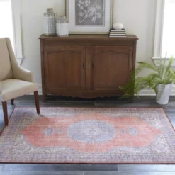 2'x3' Medallion Loomed Accent Rug Red/Blue - Momeni 9 2'x3' Medallion Loomed Accent Rug Red/Blue - Momeni -Home Improvement Store GUEST 6e3c0987 4609 4326 8a98 44e21ab77ee6