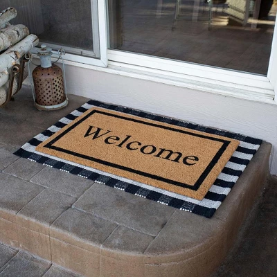 BirdRock Home Layered Welcome Mat With Vinyl Backing For Door Entryway 24 X 36 6 BirdRock Home Layered Welcome Mat With Vinyl Backing For Door Entryway 24 X 36 - Image 4