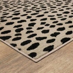 New Release 23 Daffodil Leopard Print Woven Rug - Threshold™