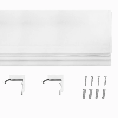 1pc Light Filtering Cordless Roman Window Shade White - Lumi Home Furnishings 8 1pc Light Filtering Cordless Roman Window Shade White - Lumi Home Furnishings - Image 6