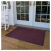 3'x5' Solid Doormat Burgundy - HomeTrax -Home Improvement Store GUEST 6f9c4a5b 93f9 4cc9 8d47 2da9ae9c0ba0