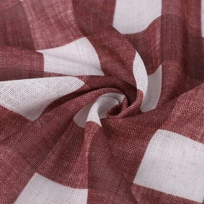 Trinity Linen Blend Tab Top Kitchen Curtains 8 Trinity Linen Blend Tab Top Kitchen Curtains - Image 6