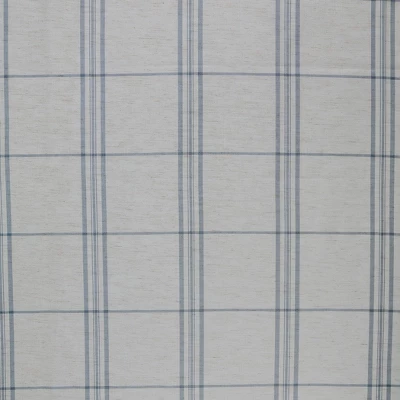 Castille Farmhouse Plaid Semi-Sheer Rod Pocket Curtain Panel - No. 918 6 Castille Farmhouse Plaid Semi-Sheer Rod Pocket Curtain Panel - No. 918 - Image 4