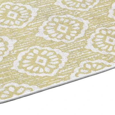 Sussexhome Flower Collection Cotton Heavy Duty Low Pile Area Rug , 2' X 3' 6 Sussexhome Flower Collection Cotton Heavy Duty Low Pile Area Rug , 2' X 3' - Image 4