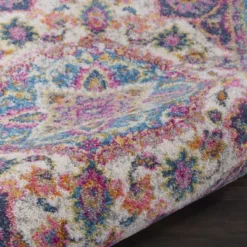 Nourison Passion PSN22 Gray/Pink/Cream Area Rug -Home Improvement Store GUEST 71906193 bbb4 490c 8f4e 27d608ec4388