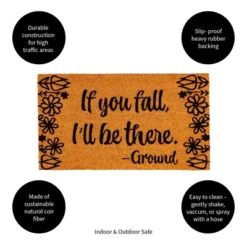 Evergreen Flag Funny Welcome Mat Coir Doormat | 28" X 16" Front Door Mat Outdoor Entrance | No Slip Door Rugs Entryway Indoor | If You Fall 10 Evergreen Flag Funny Welcome Mat Coir Doormat | 28" X 16" Front Door Mat Outdoor Entrance | No Slip Door Rugs Entryway Indoor | If You Fall -Home Improvement Store GUEST 72513f7c 5583 4308 a626 9c8ad598445f