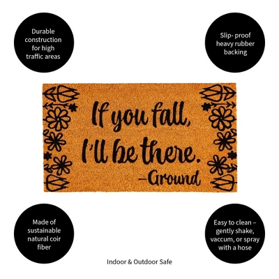 Evergreen Flag Funny Welcome Mat Coir Doormat | 28" X 16" Front Door Mat Outdoor Entrance | No Slip Door Rugs Entryway Indoor | If You Fall 6 Evergreen Flag Funny Welcome Mat Coir Doormat | 28" X 16" Front Door Mat Outdoor Entrance | No Slip Door Rugs Entryway Indoor | If You Fall - Image 4