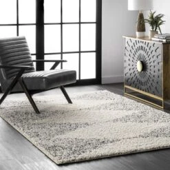 NuLOOM Scarlette Abstract Diamond Shag Area Rug