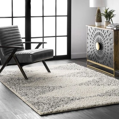 NuLOOM Scarlette Abstract Diamond Shag Area Rug 3 NuLOOM Scarlette Abstract Diamond Shag Area Rug